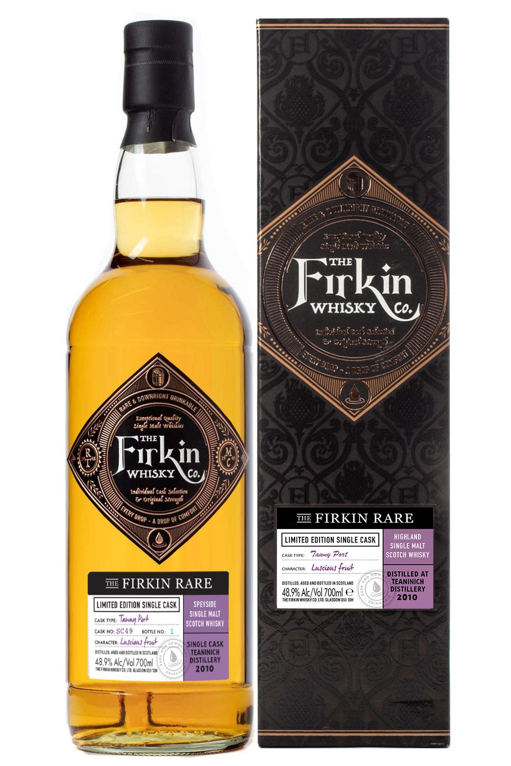 Firkin Rare: Teaninich 2010 Whisky in Double Oak Tawny Port Cask
